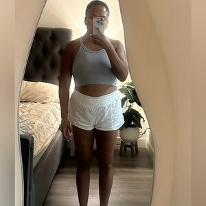 lululemon athletica White Athletic Shorts